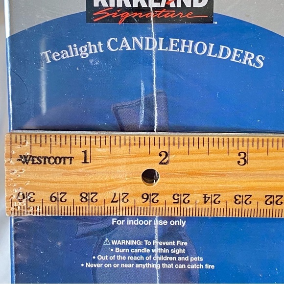 BNIB Kirkland Tealight CANDLEHOLDERS - Picture 3 of 7
